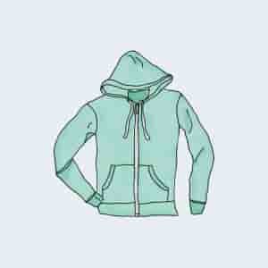 Hoodie with Zipper